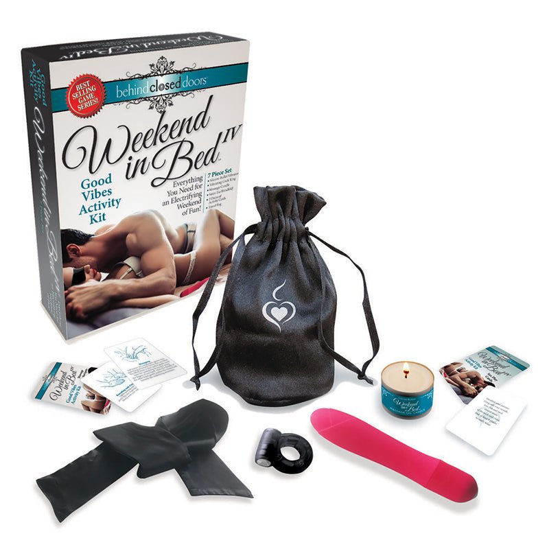 Behind Closed Doors - Weekend In Bed IV - Good Vibes Activity Kit - Silk and Sin