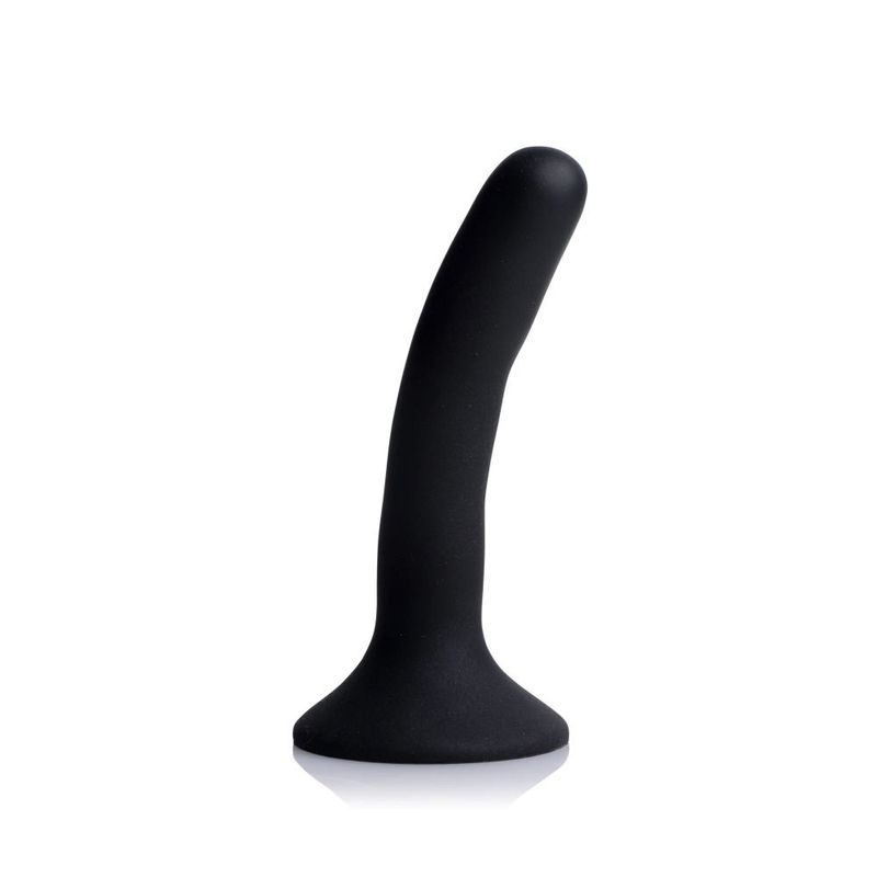 Black Silicone Strap-On Dildo Small - Silk and Sin