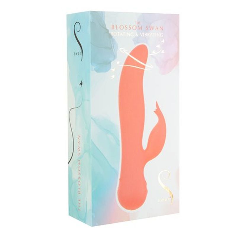 Blossom Swan Rabbit Vibrator - Silk and Sin