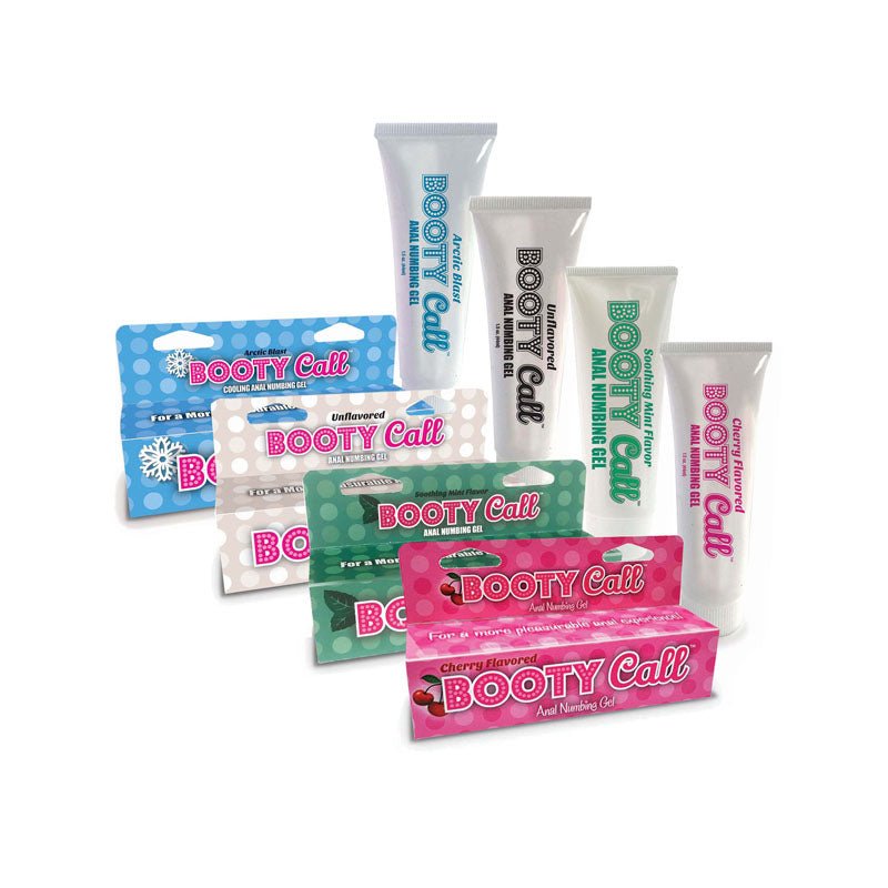 Booty Call Anal Numbing Gel - Arctic Blast Cooling Anal Numbing Gel - 44 ml (1.5 oz) Tube - silkandsin