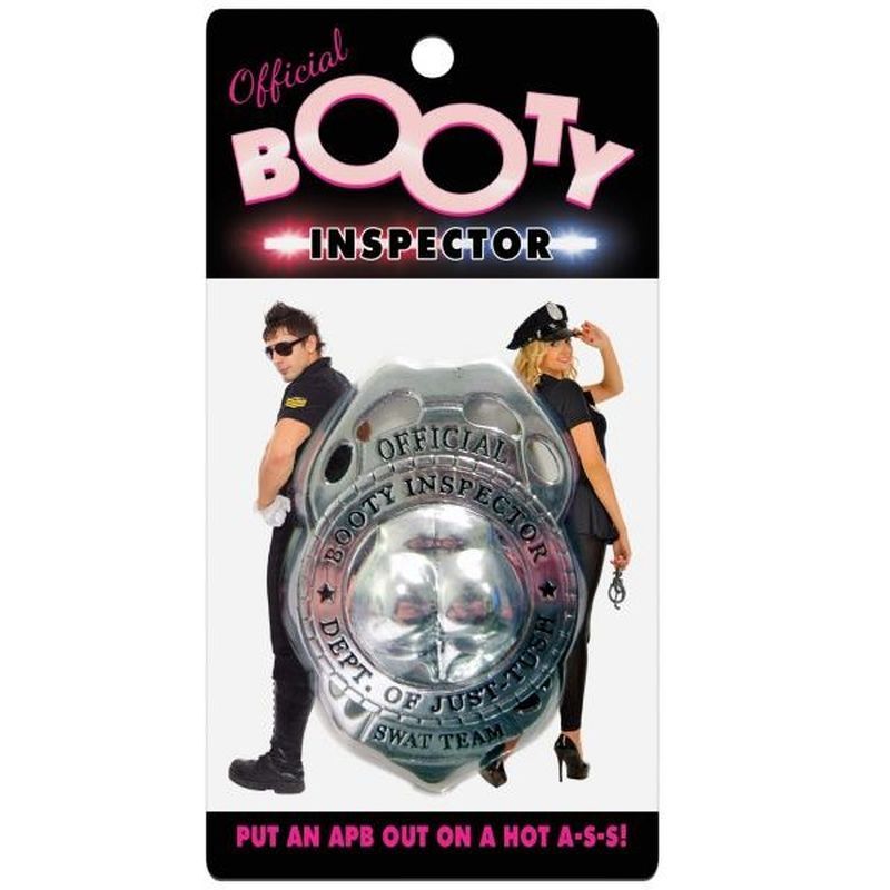 Booty Inspector Badge - Silk and Sin