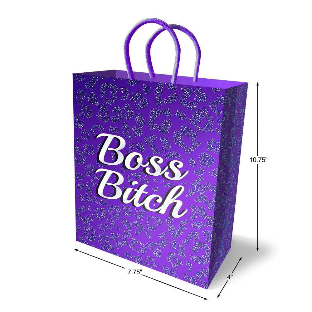 Boss Bitch Gift Bag - Novelty Gift Bag - Silk and Sin