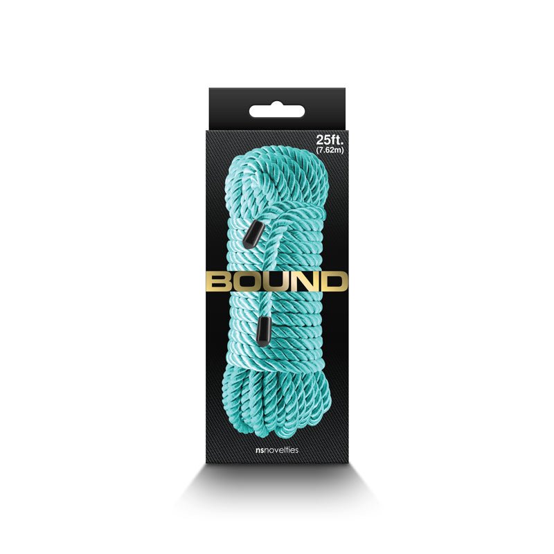 Bound Rope - Green - Green Bondage Rope - 7.6 metre length - Silk and Sin