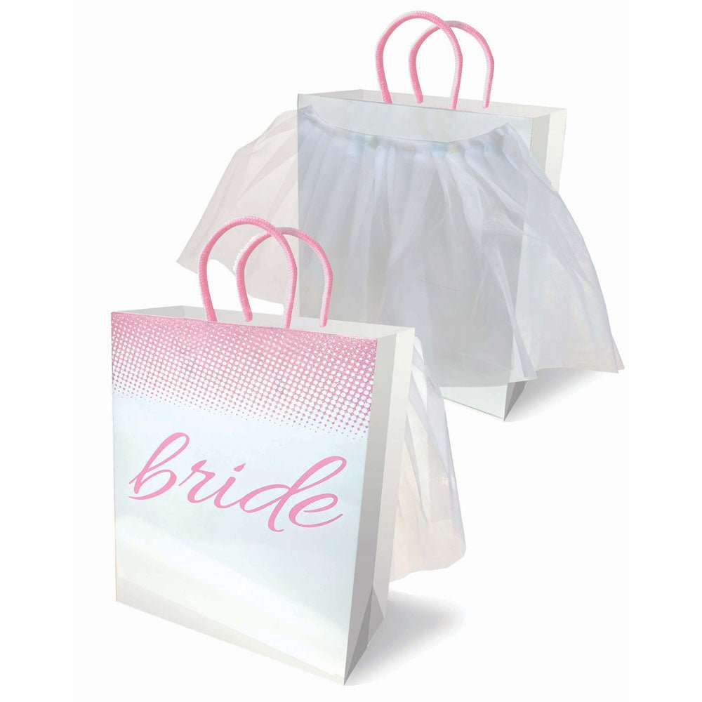 Bride Veil Gift Bag - Bridal Gift Bag with Veil - Silk and Sin