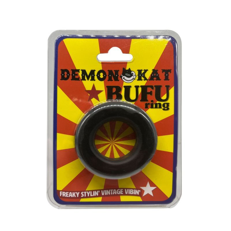 BuFu Ring Black - Silk and Sin