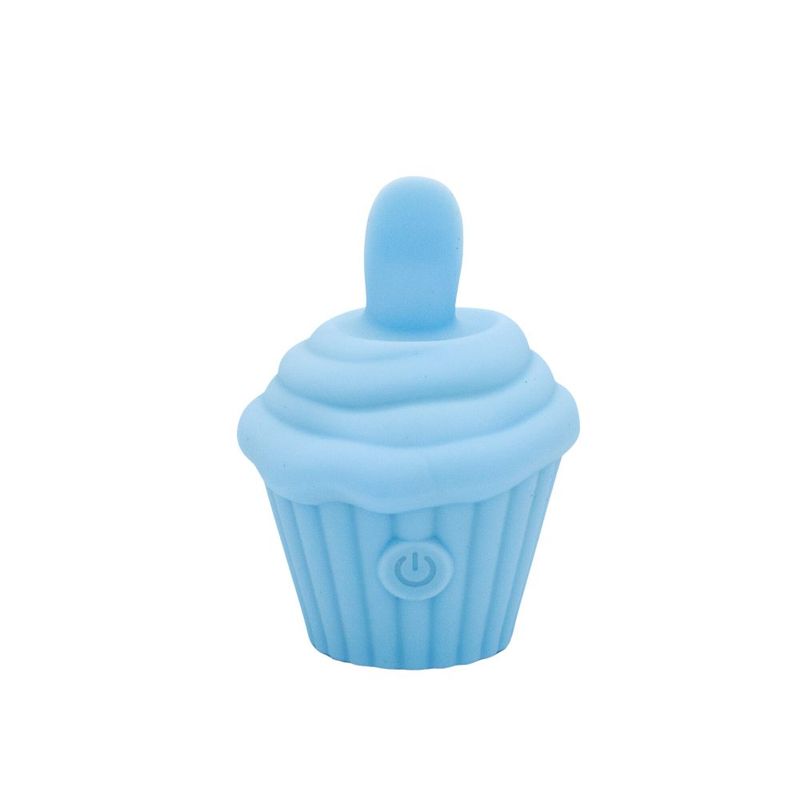 Cake Eater Clit Flicker Stimulator Blue - Silk and Sin