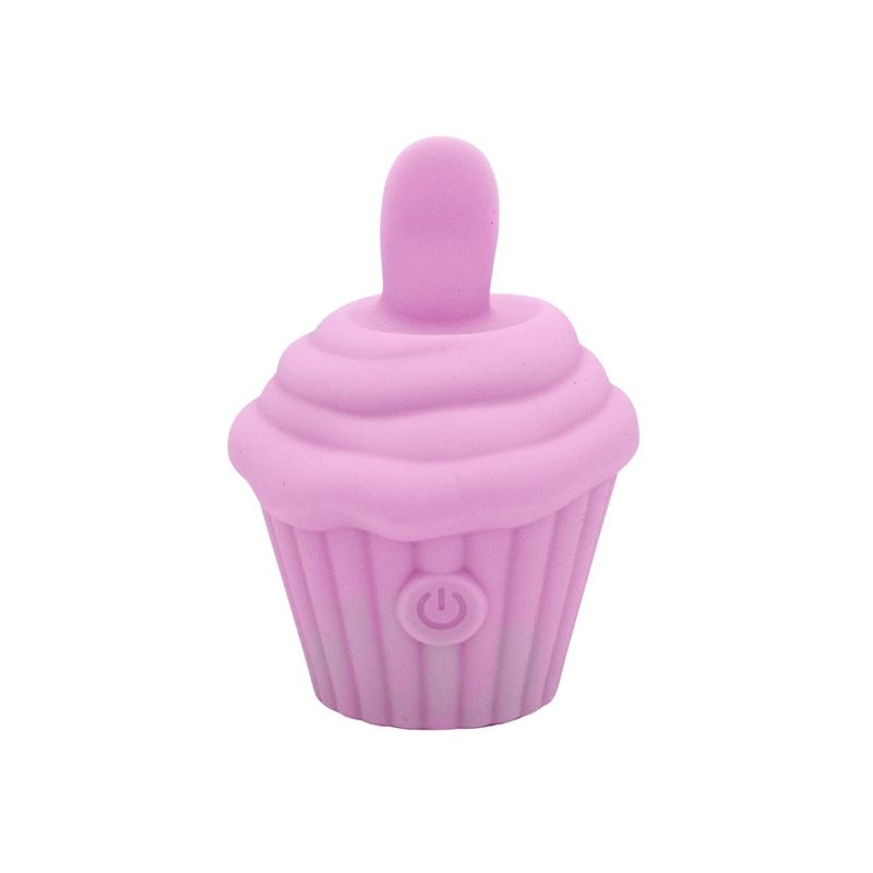 Cake Eater Clit Flicker Stimulator Pink - Silk and Sin