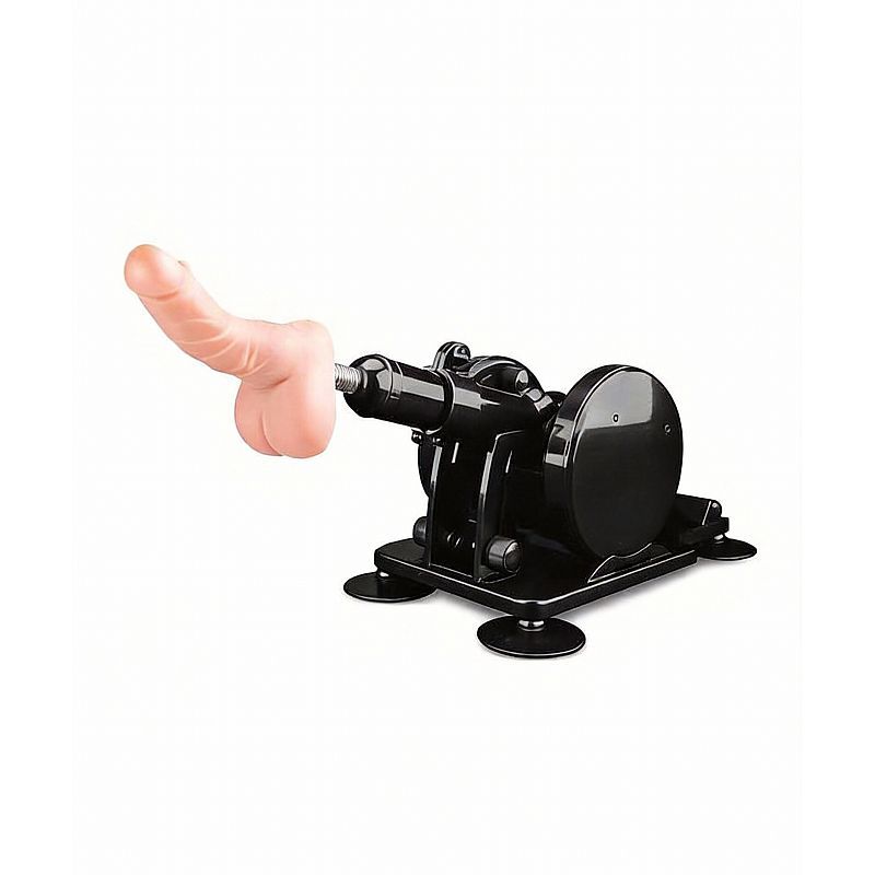 Cannon Sex Machine with Wired Remote and Accessories - Silk and Sin
