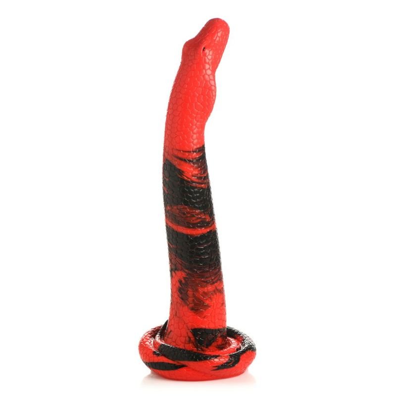 CC Large King Cobra 14 in Long Silicone Dong - Silk and Sin