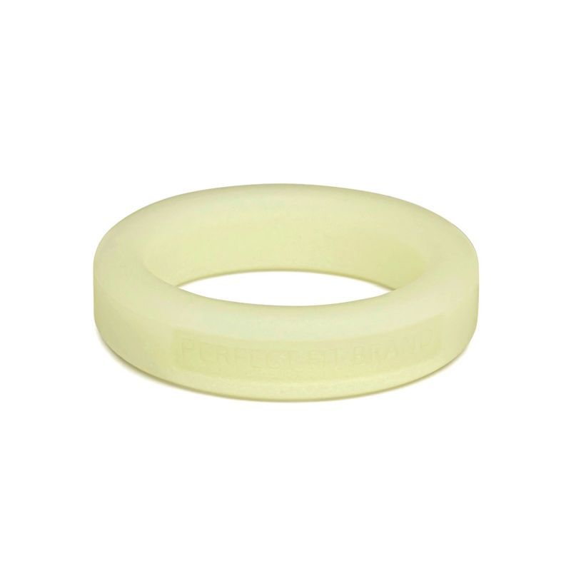 Classic Silicone Medium Stretch Penis Ring 36mm Glow In The Dark - Silk and Sin