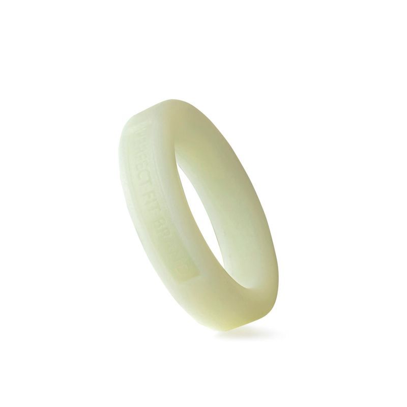 Classic Silicone Medium Stretch Penis Ring 36mm Glow In The Dark - Silk and Sin