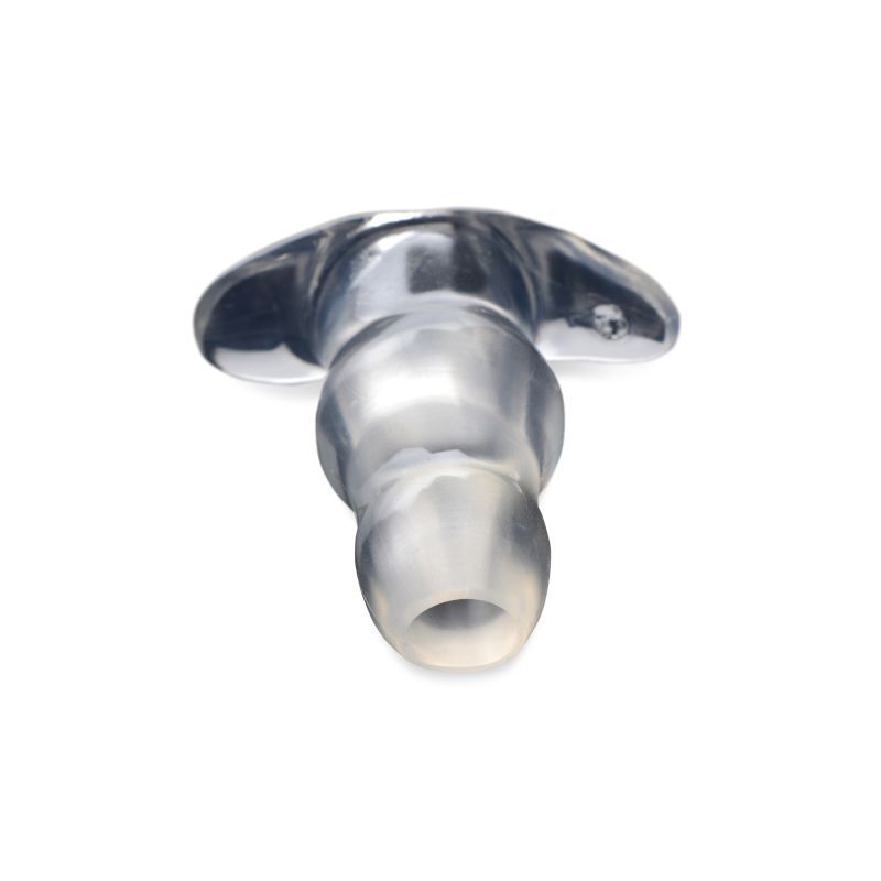 Clear View Hollow Anal Plug Medium - Silk and Sin