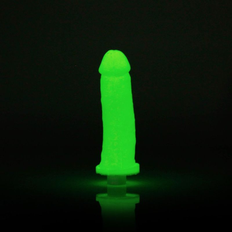 Clone a Willy Glow Green - silkandsin