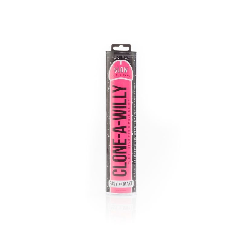 Clone a Willy Glow Pink - silkandsin