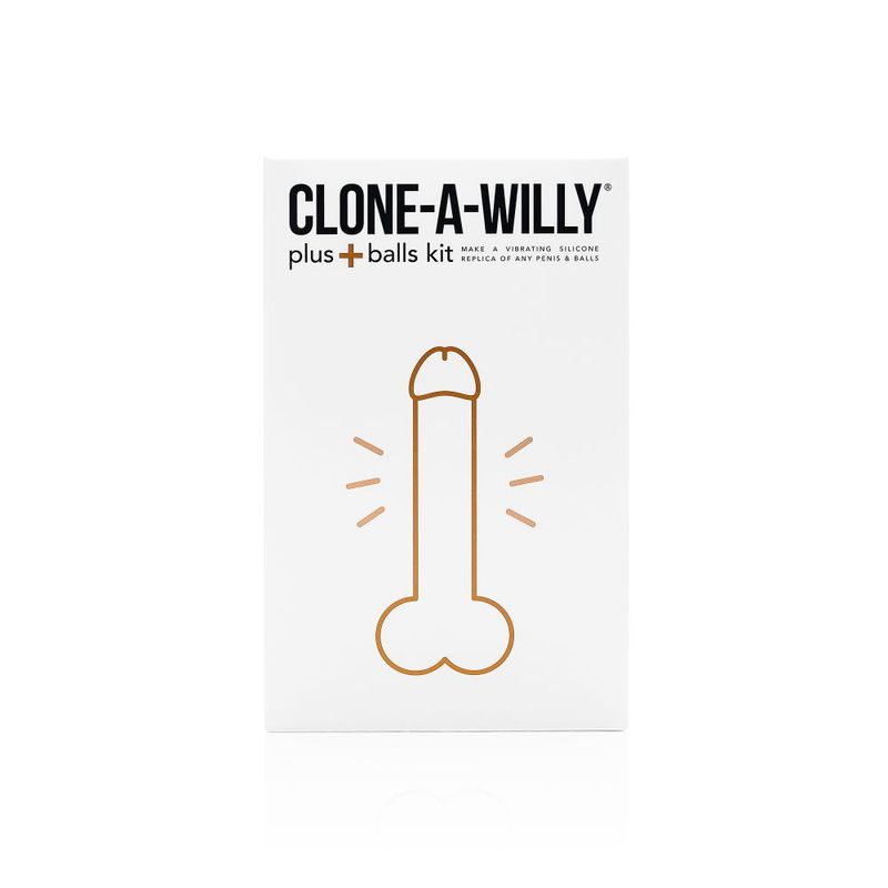 Clone a Willy Plus Balls Kit Medium Skin Tone - silkandsin