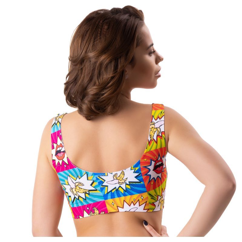 Comics Curios Crop Top - Silk and Sin