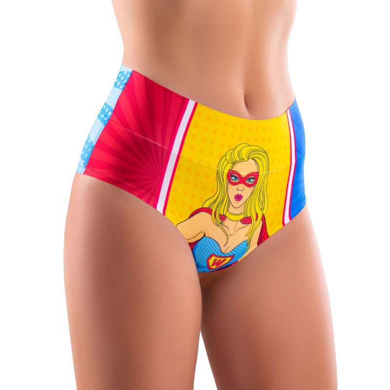 Comics Wonder Girl Hi-Briefs - Silk and Sin