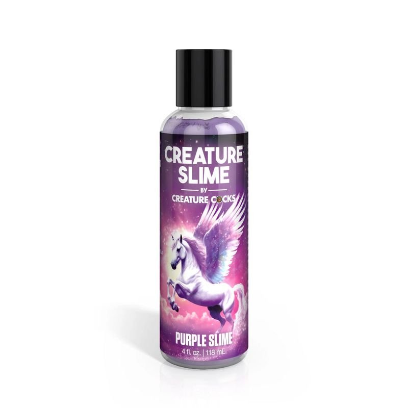 Creature Slime Purple Slime Water Based Lubricant 4oz - Silk and Sin