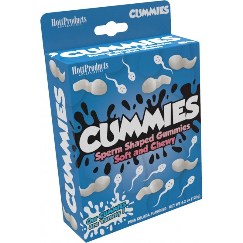 Cummies Sperm Shaped Gummies - Silk and Sin