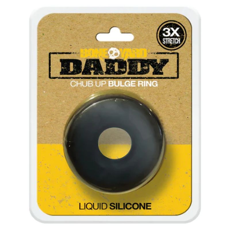Daddy Silicone Ring Black - Silk and Sin