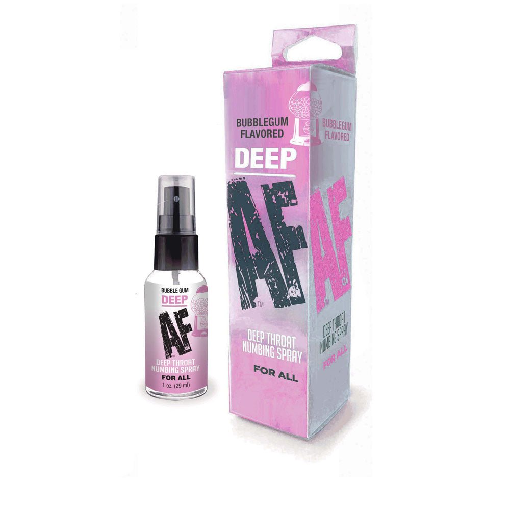 Deep AF - Bubblegum - Bubblegum Flavoured Deep Throat Spray - 29 ml - Silk and Sin