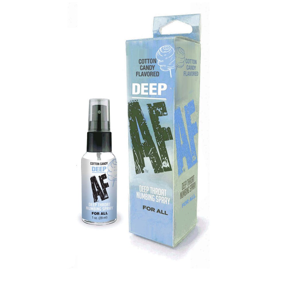 Deep AF - Cotton Candy - Cotton Candy Flavoured Deep Throat Spray - 29 ml - Silk and Sin