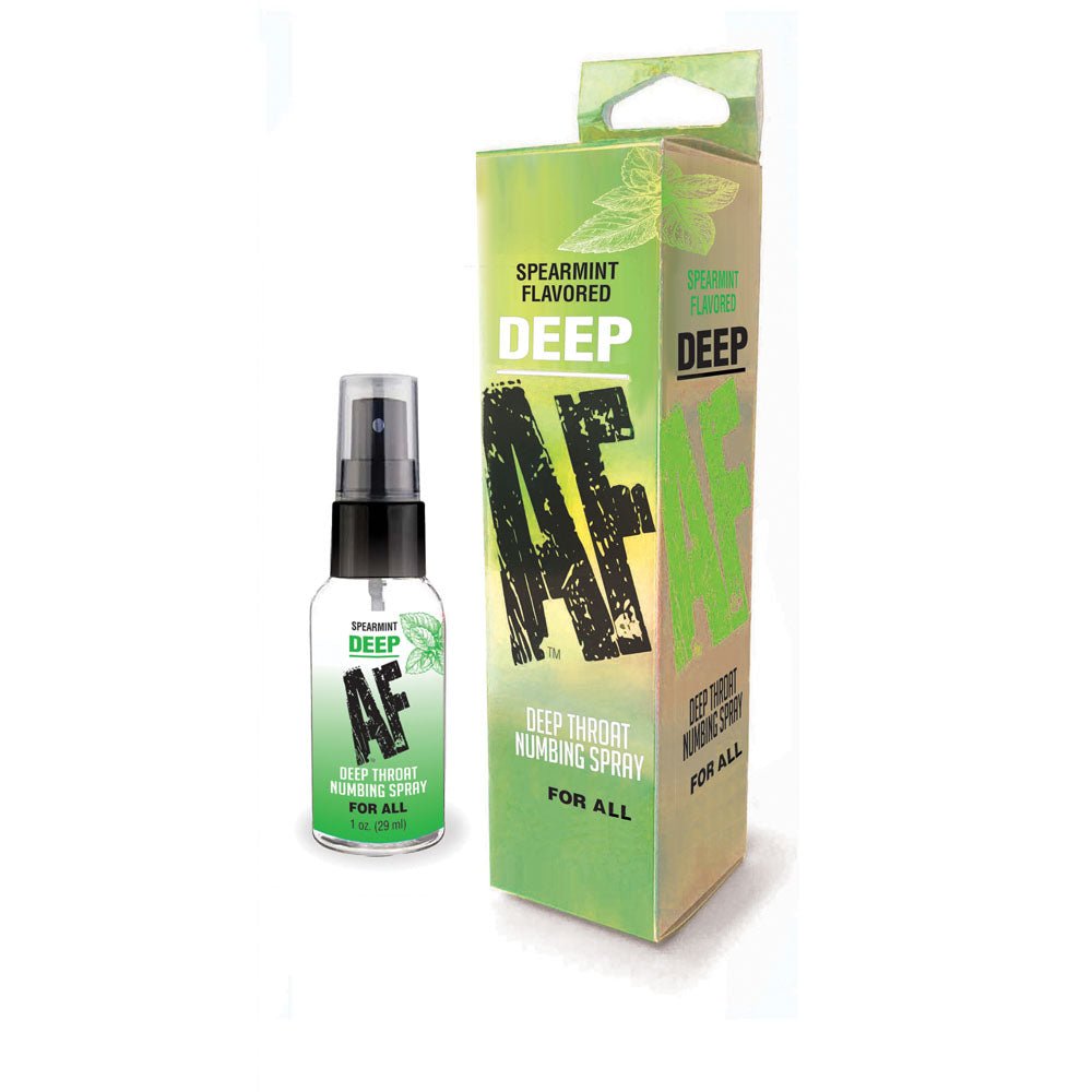 Deep AF - Mint - Mint Flavoured Deep Throat Spray - 29 ml - Silk and Sin