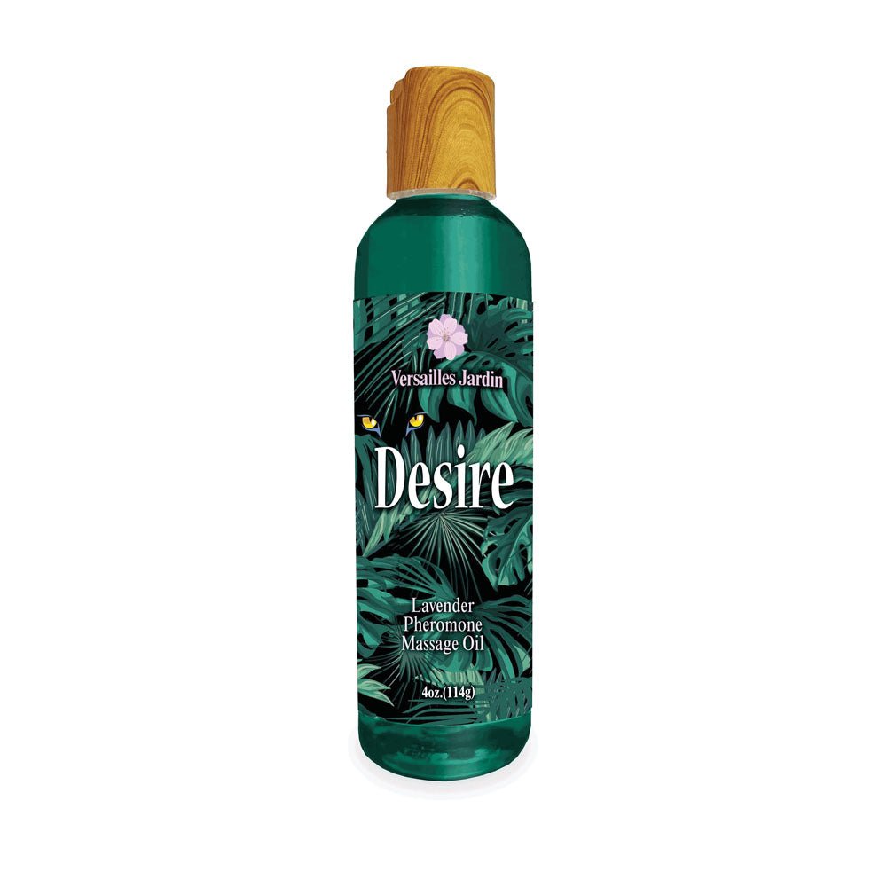 Desire Pheromone Massage Oil - Lavender Scented Pheromone Massage Oil - 118 ml - Silk and Sin
