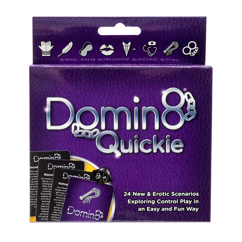 Domin8 Quickie - Couples Card Game - silkandsin
