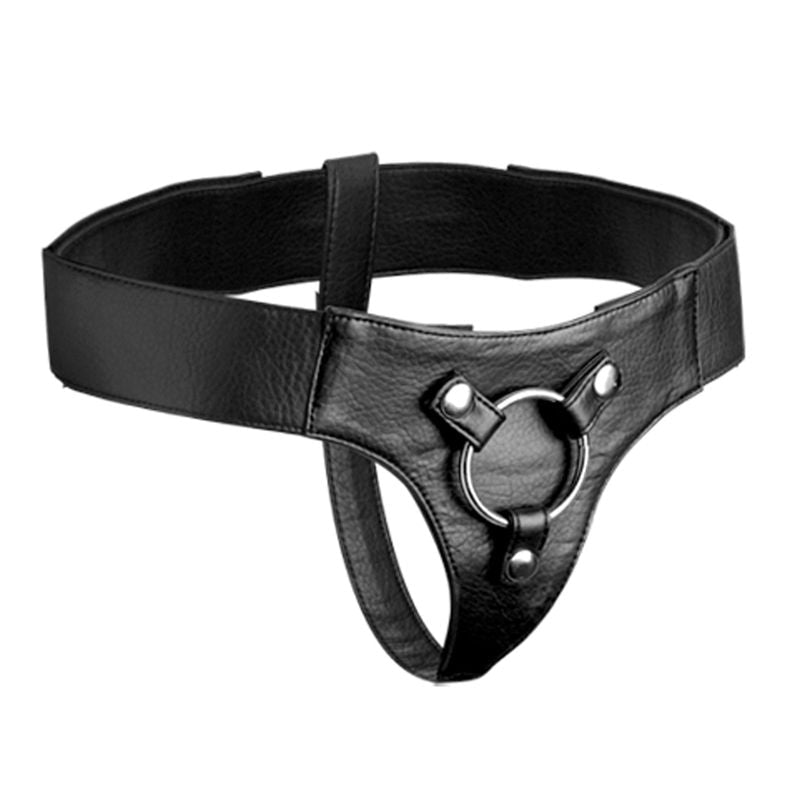 Domina Wide Band Strap On Harness - Silk and Sin