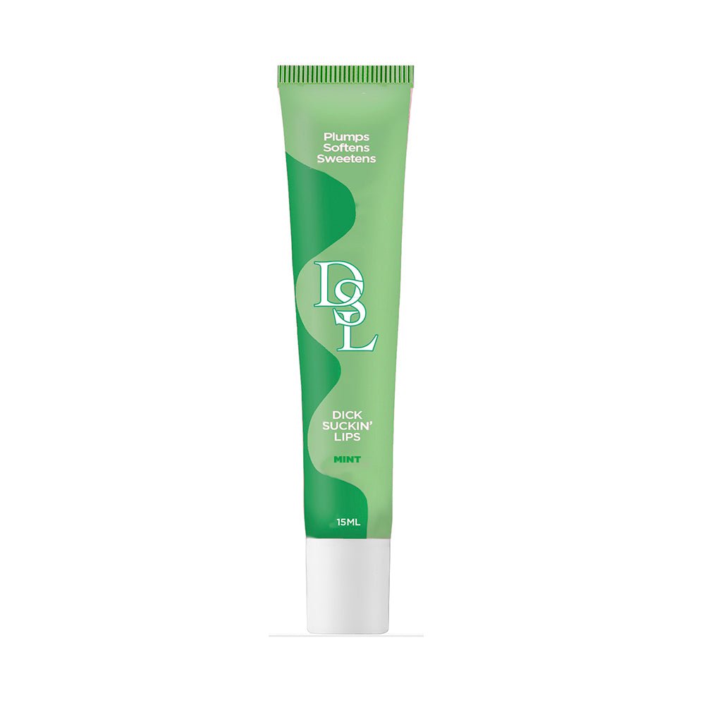 DSL Dick Sucking Lips - Mint - Mint Flavoured Lip Plumper - 15 ml Tube - Silk and Sin