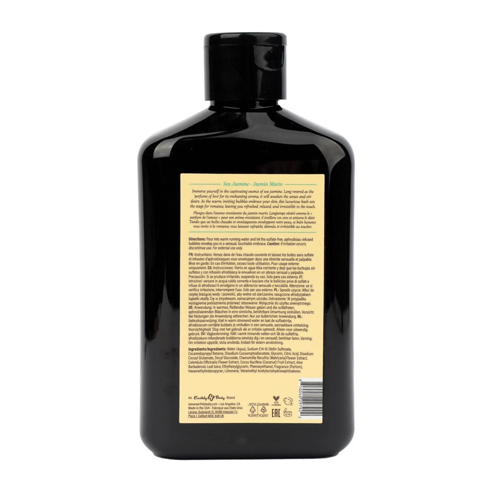 EB Aphrodisiac Bubble Bath SEA JASMINE - 250 ml - Sea Jasmine Scented Bubble Bath - 250 ml Bottle - Silk and Sin