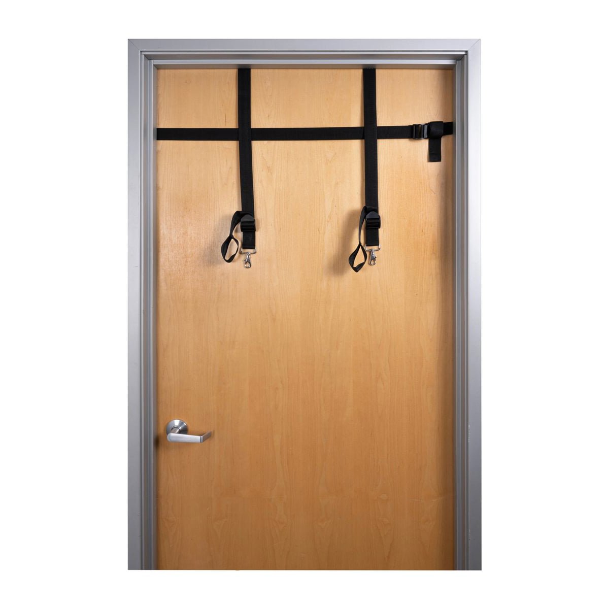 EDGE Adjustable Door Restraints - Black Restraints (Cuffs not included) - silkandsin