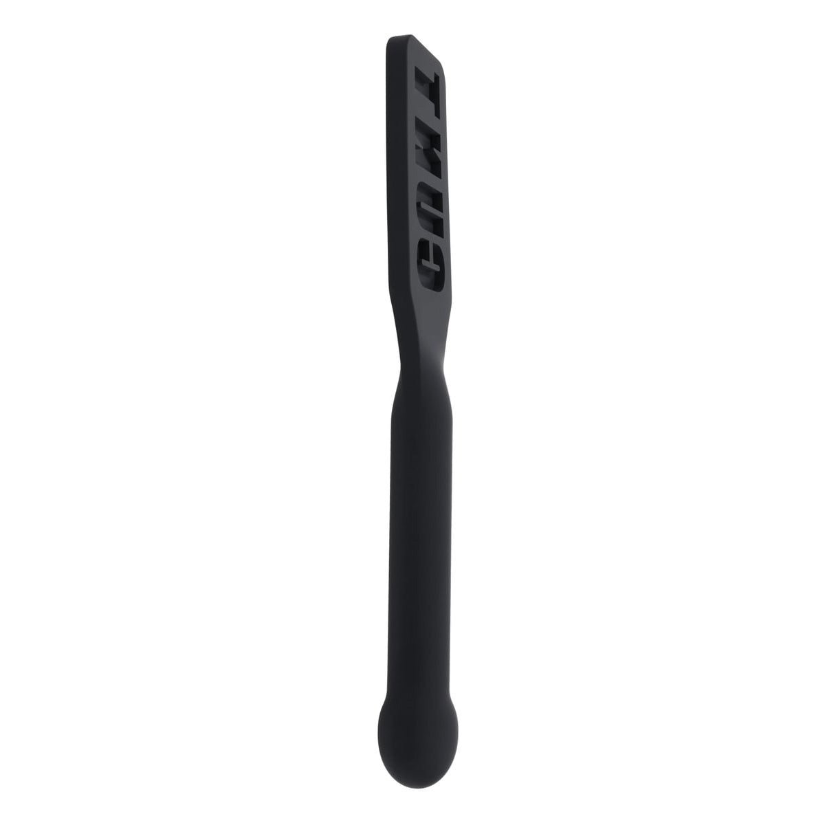 EDGE CUNT Silicone Paddle - Black Silicone Paddle with Insertable Handle - silkandsin