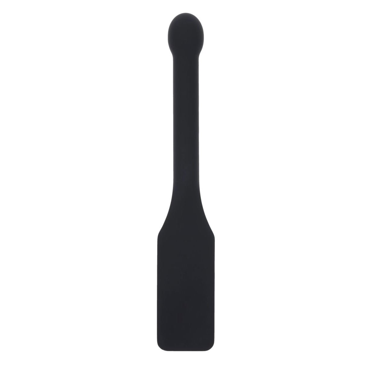 EDGE CUNT Silicone Paddle - Black Silicone Paddle with Insertable Handle - silkandsin