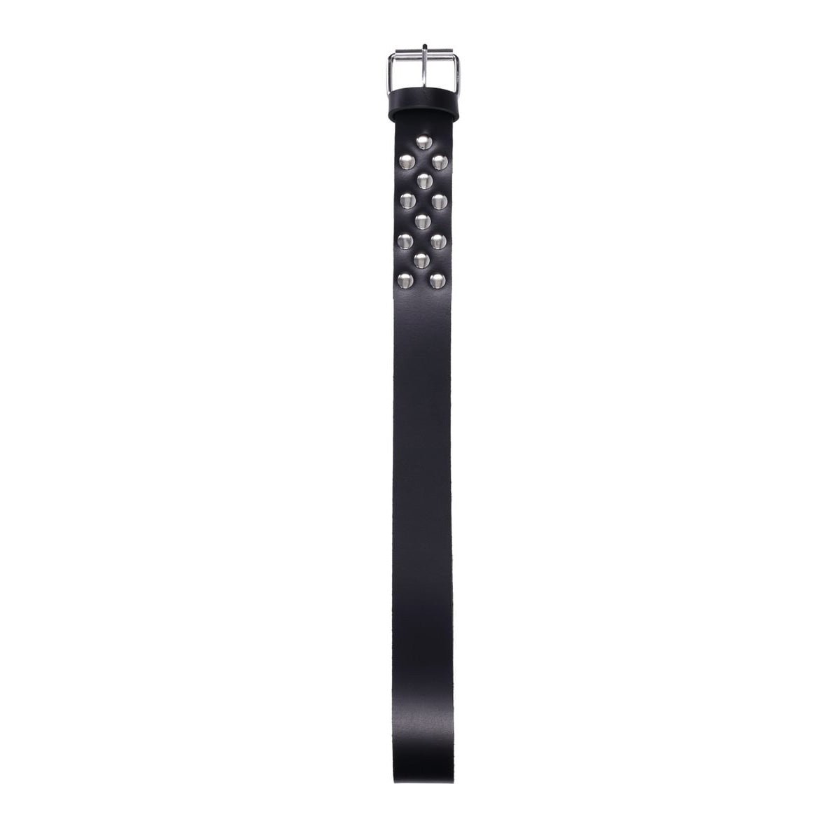 EDGE Leather Belt Spanker - Black Spanking Whip - silkandsin