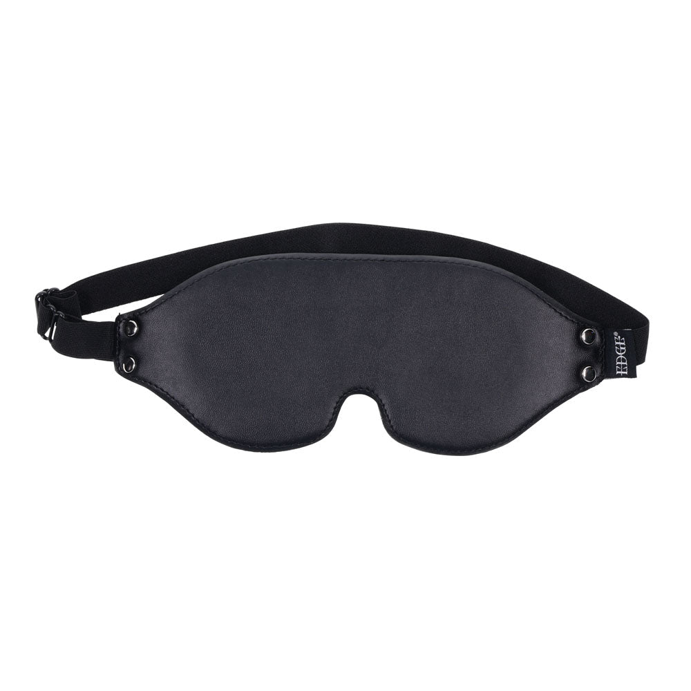 EDGE Lights Out Blindfold - Black Eyemask Restraint - silkandsin