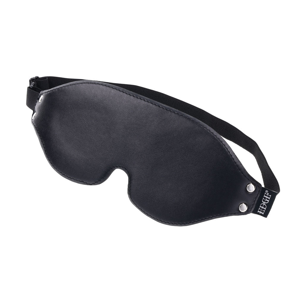 EDGE Lights Out Blindfold - Black Eyemask Restraint - silkandsin