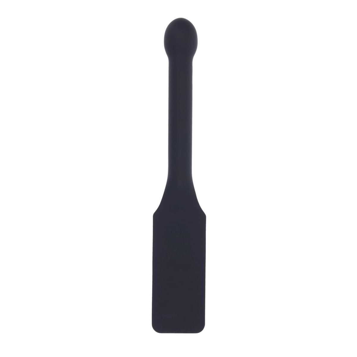 EDGE Pins & Needles Silicone Paddle - Black Spanking Paddle with Insertable Handle - silkandsin