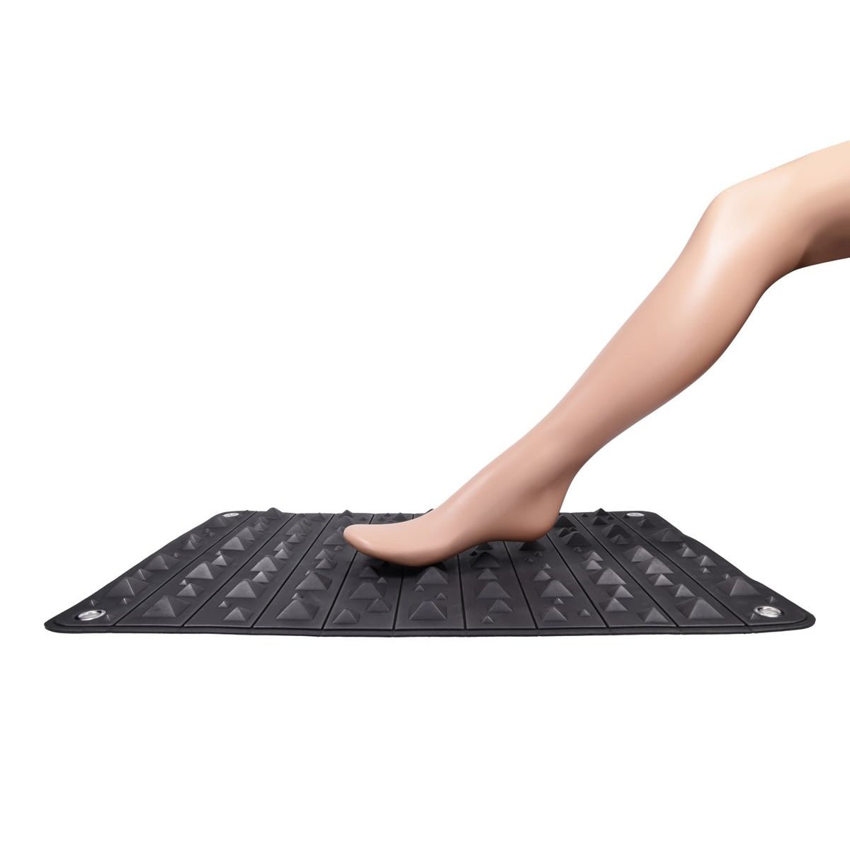 EDGE Spiked Punishment Mat - Black Sensory Play Mat - silkandsin
