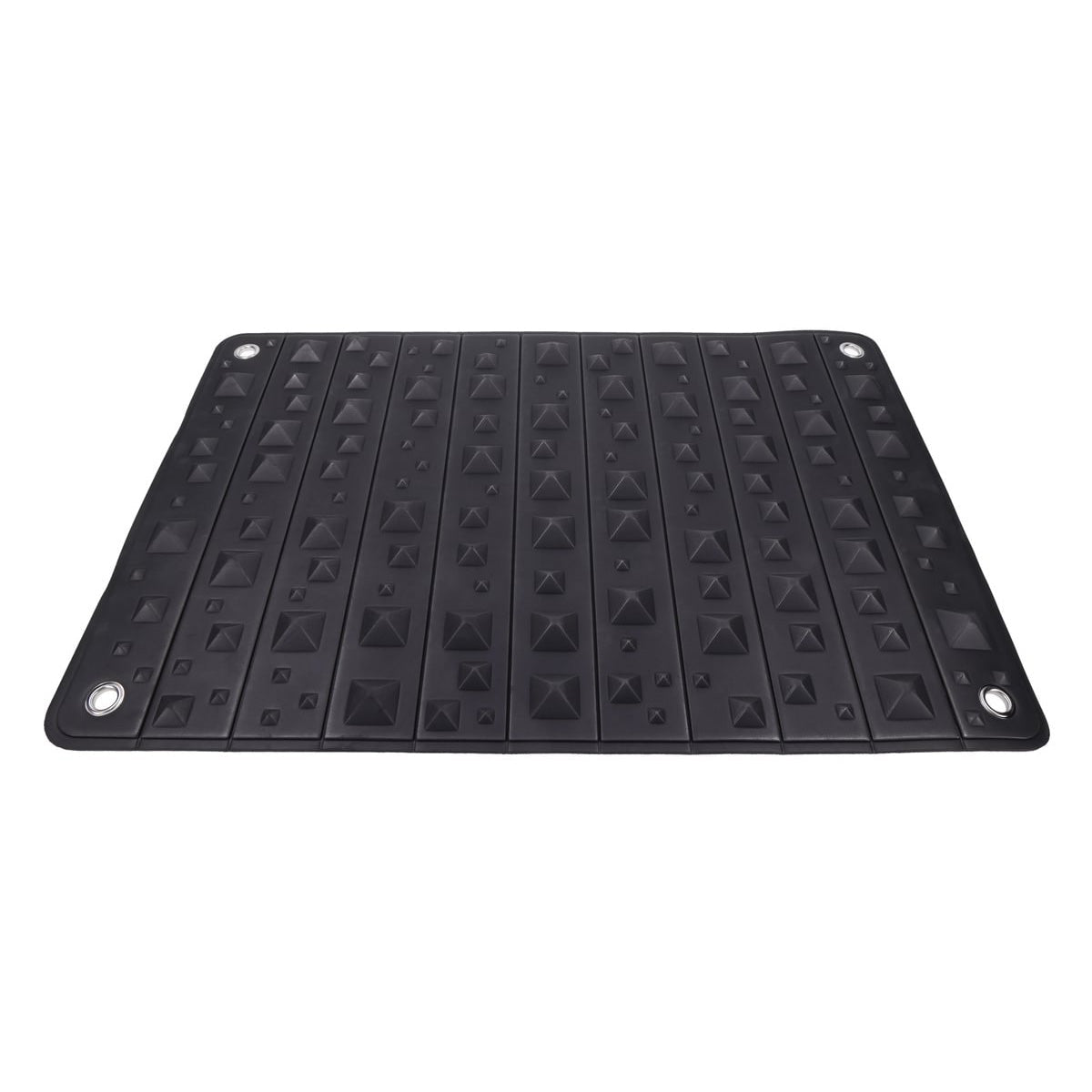 EDGE Spiked Punishment Mat - Black Sensory Play Mat - silkandsin