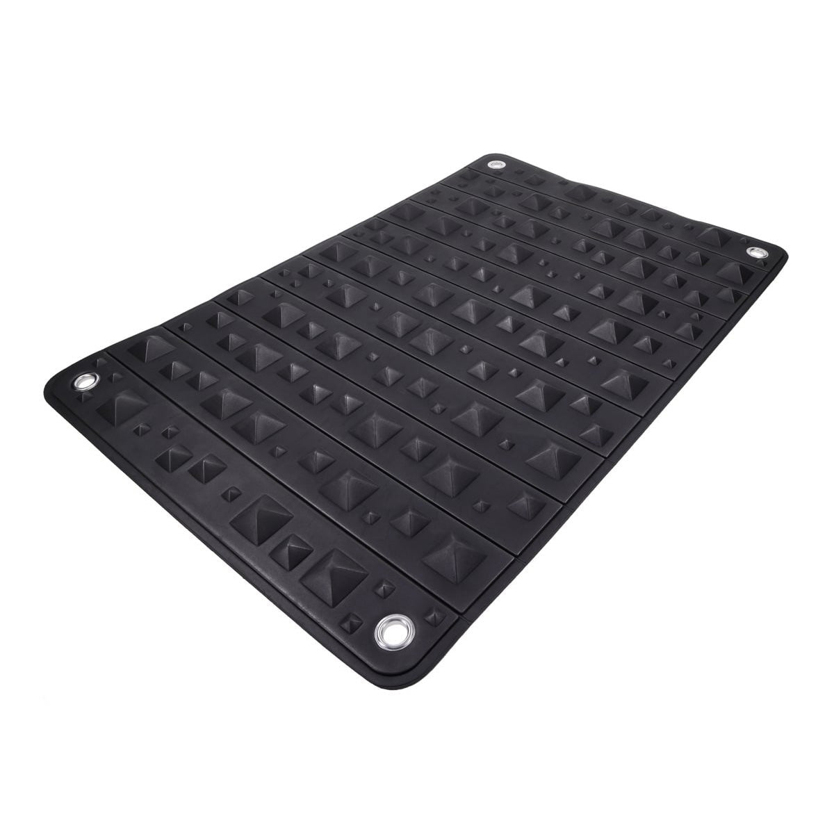 EDGE Spiked Punishment Mat - Black Sensory Play Mat - silkandsin