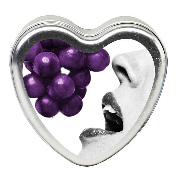 Edible Massage Candle - Grape Flavoured - 113 g - Silk and Sin