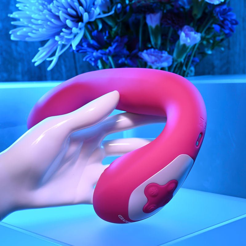 Evolved BUCK WILD - Pink USB Rechargeable Flicking Vibrator - Silk and Sin