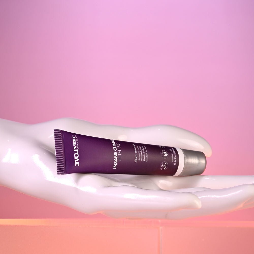 Evolved INSANE CLIMAX - INTENSE - Clitoral Stimulation Gel - 10 ml Tube - Silk and Sin