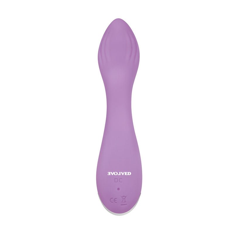 Evolved LILAC G - Lilac 11.5 cm USB Rechargeable Mini Vibrator - Silk and Sin