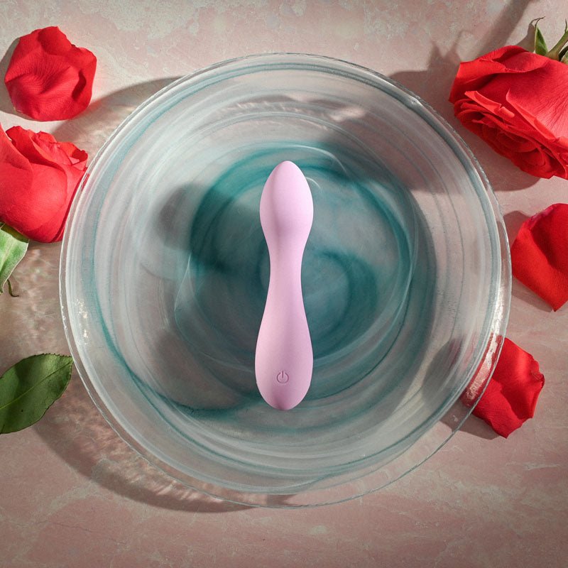Evolved LILAC G - Lilac 11.5 cm USB Rechargeable Mini Vibrator - Silk and Sin