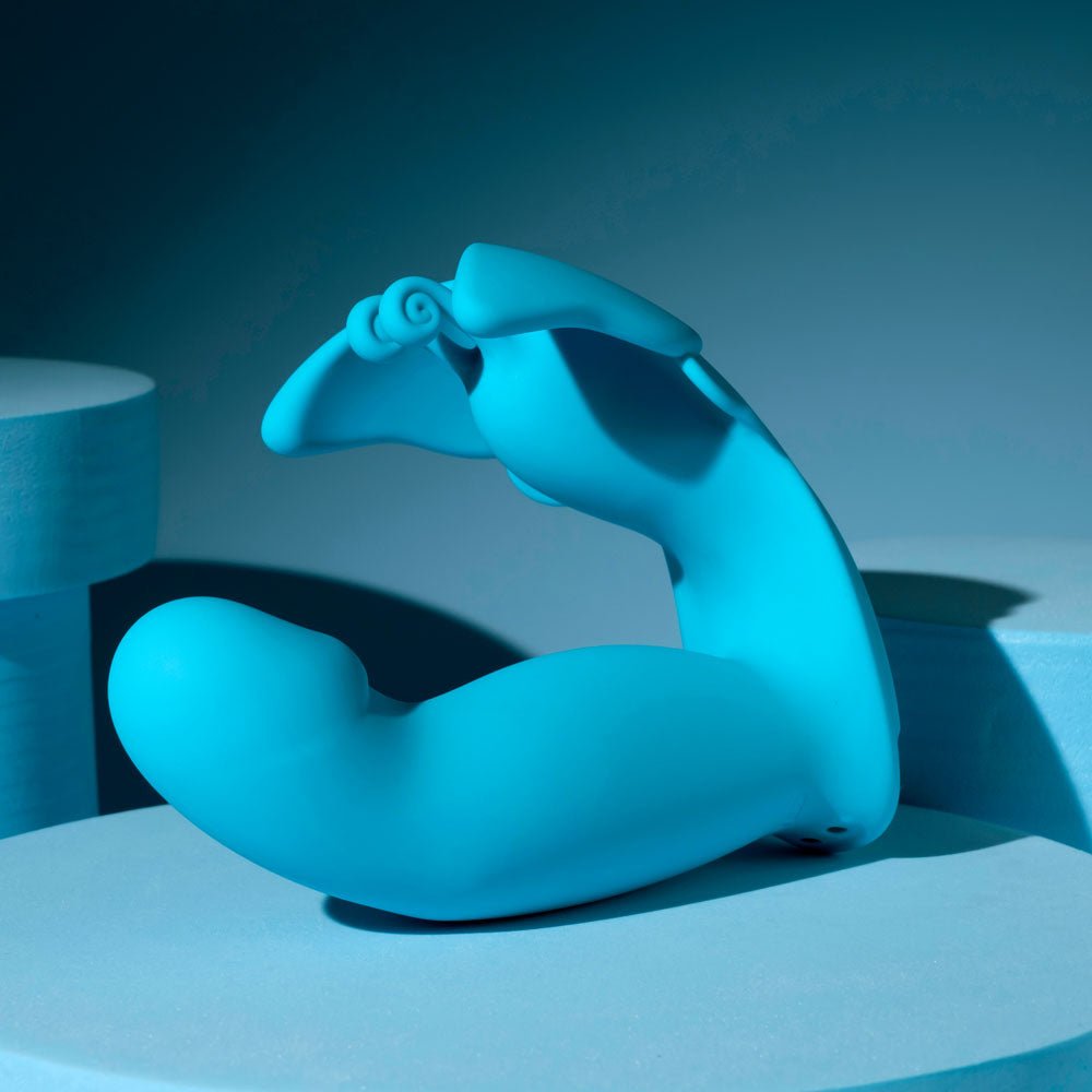 Evolved SPREAD YOUR WINGS - Blue USB Rechargeable Wearable Butterfly Vibrator - Silk and Sin