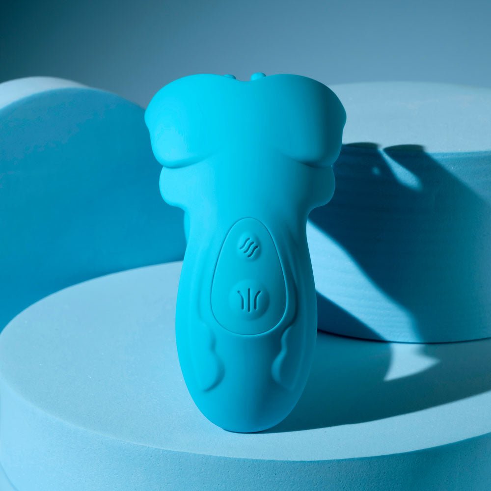 Evolved SPREAD YOUR WINGS - Blue USB Rechargeable Wearable Butterfly Vibrator - Silk and Sin