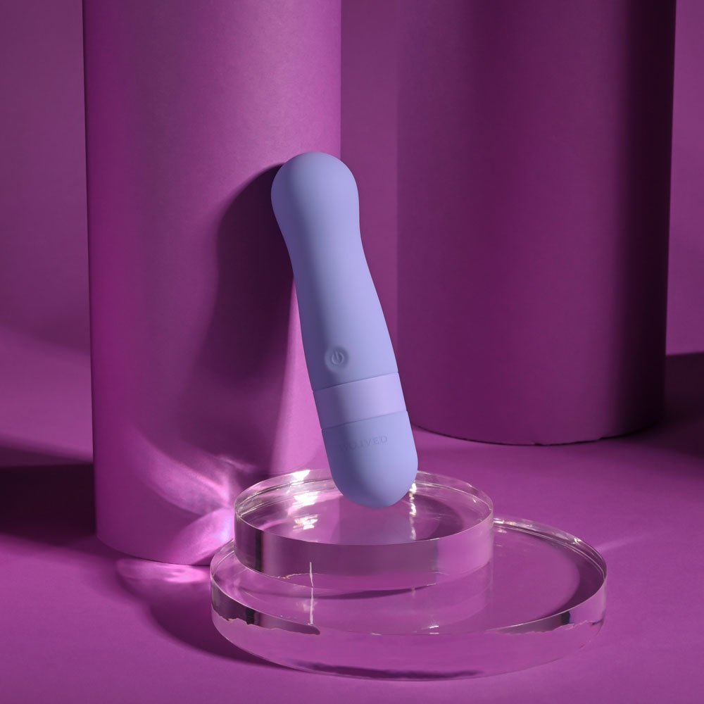 Evolved SQUISHY BULLET - Purple 11 cm USB Rechargeable Bullet - Silk and Sin